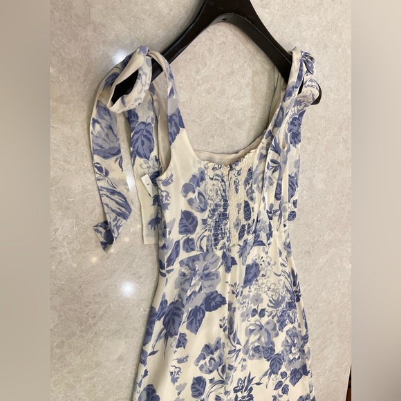 NEW Reformation Twilight Floral Midi Dress in Size 0 - Picture 13 of 16